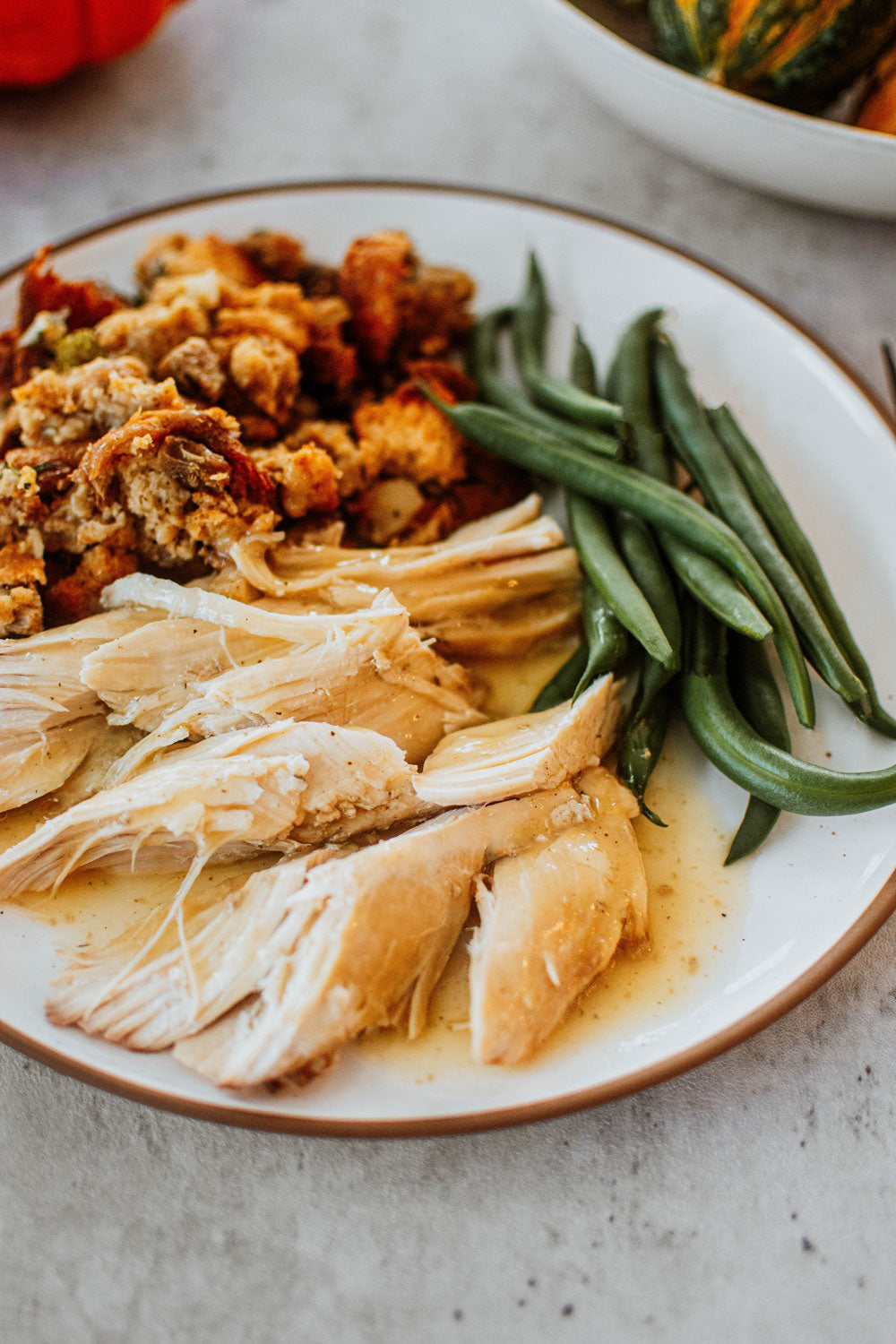 slow cooker turkey with gravy