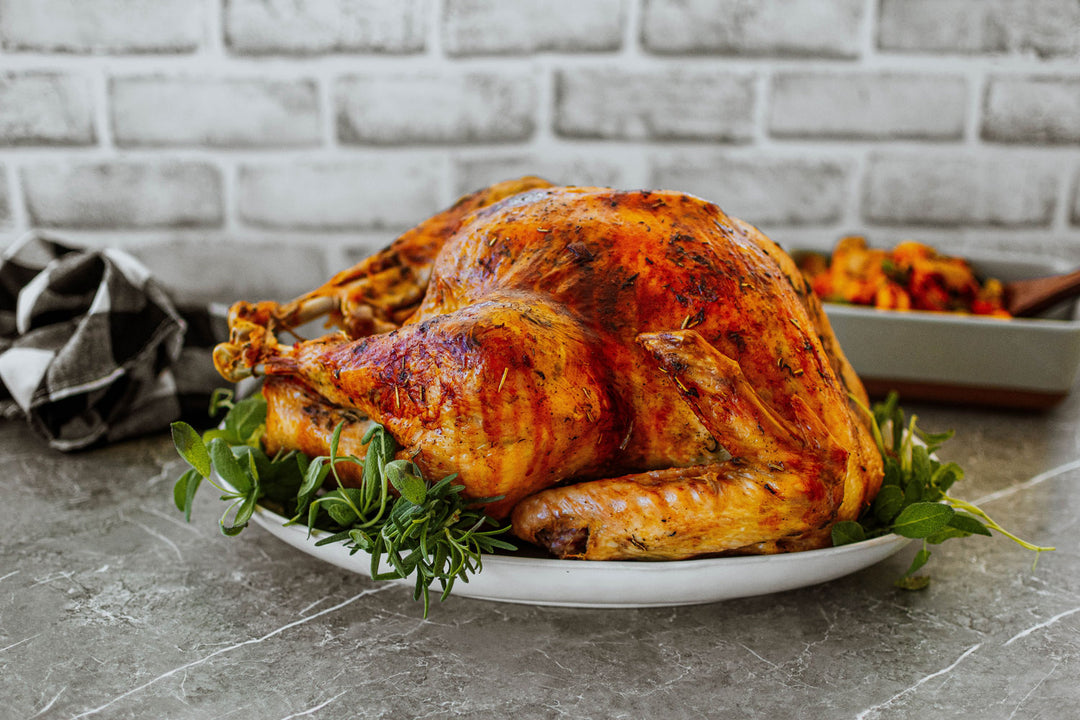 roasted herb butter turkey