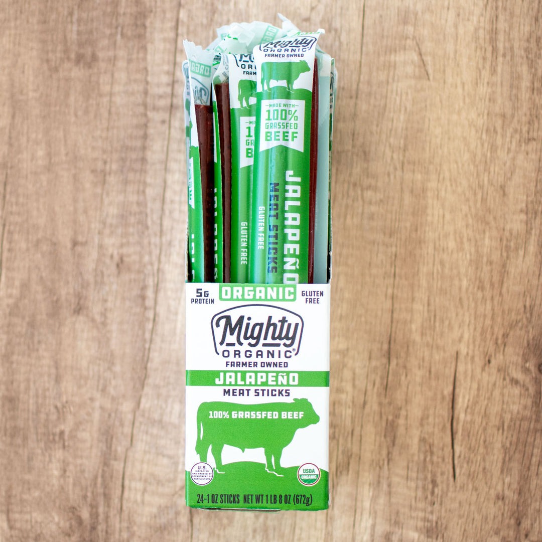 jalapeno mighty beef stick box